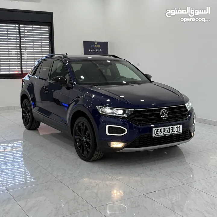 فولكس فاجن تي روك 2020 وارد الماني Blak edition فل الفل