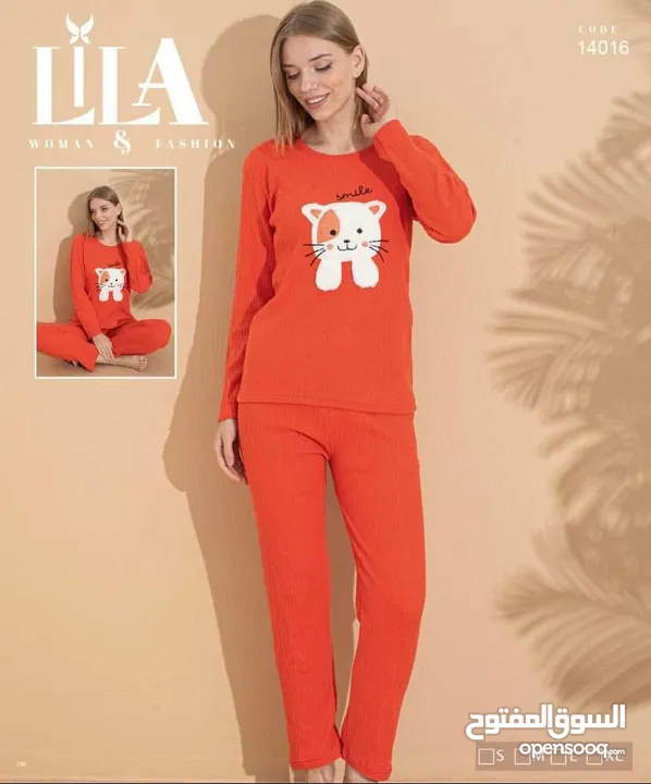 بجامات خريفية وشتوية بماركات مختلفة  ومتوفر كل الاحجام smLXl2Xl3Xl بسعر العرض