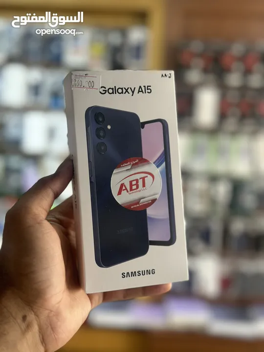 New Galaxy A15 6+128Gb Black Blue