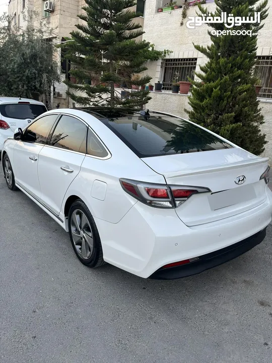 هونداي سوناتا فل كامل لمتد كرت ابيض 7 جيد