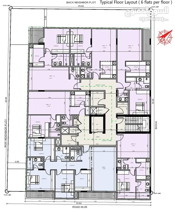 Direct from Owner, Prime Land for sale in Morooj Plot – Tilal City Sharjah,   Excellent Frontage