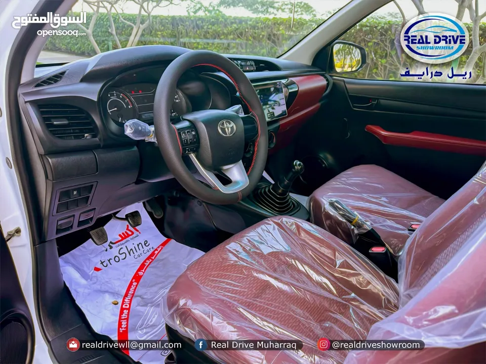 TOYOTA HILUX - PICK UP  SINGLE CABIN  Year-2018  Engine-2.0L