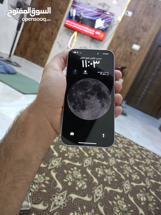 ايفون 15بلص استعمال شهرين