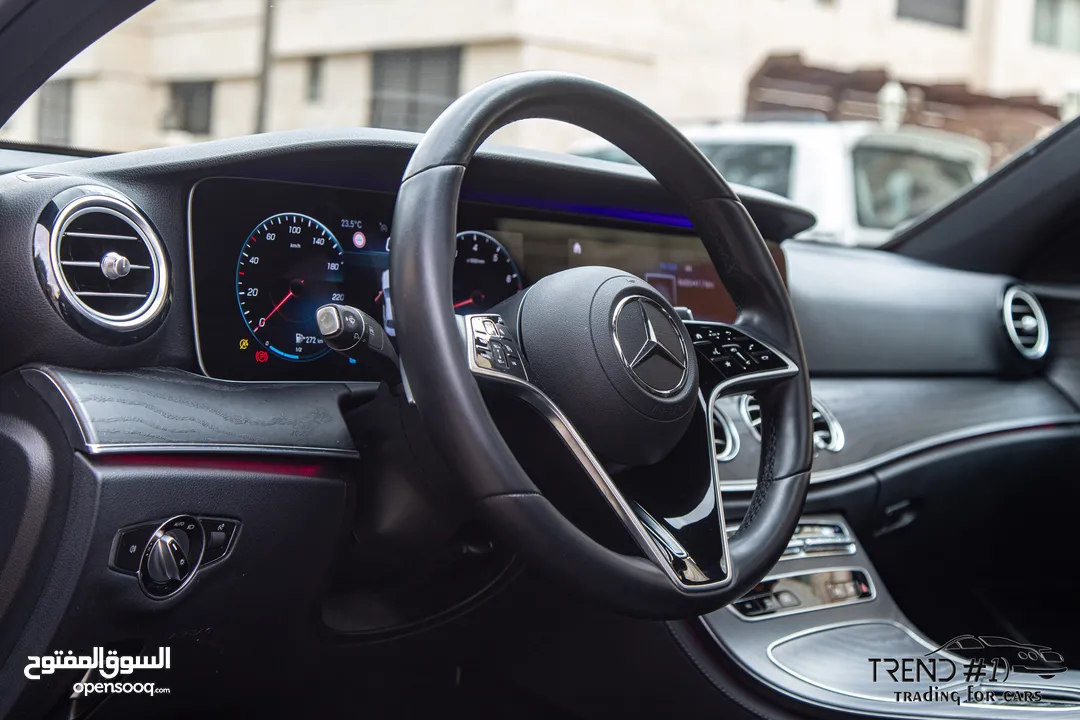 Mercedes E200 2021   السيارة وارد المانيا و قطعت مسافة 55,000 كيلو متر فقط