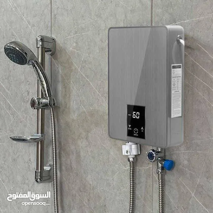 السخان الكهربائي الديجيتال الجداري تشغيل فوري – ميّ سخنة خلال ثواني بس شاشة ديجيتال ذكية