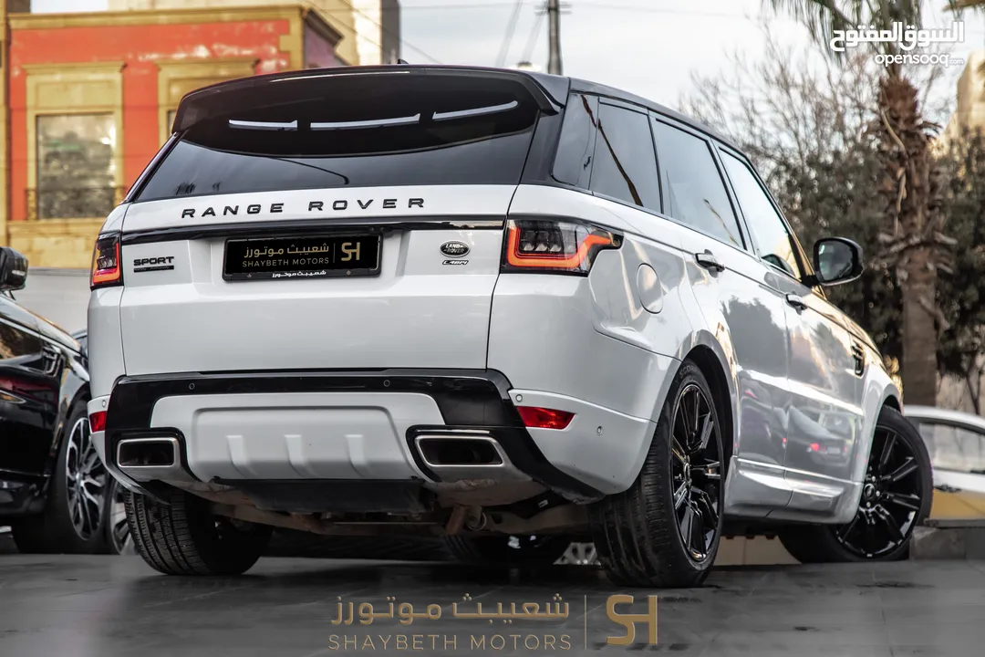 Range Rover Sport P400e Hse 2021 Black package     يمكن التمويل