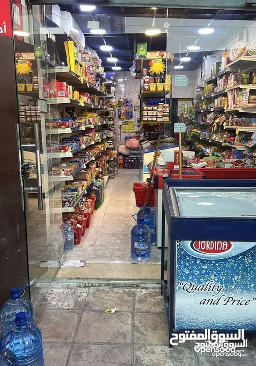 محل سوبر ماركت جاهز للتسليم للبيع بسعر مغري