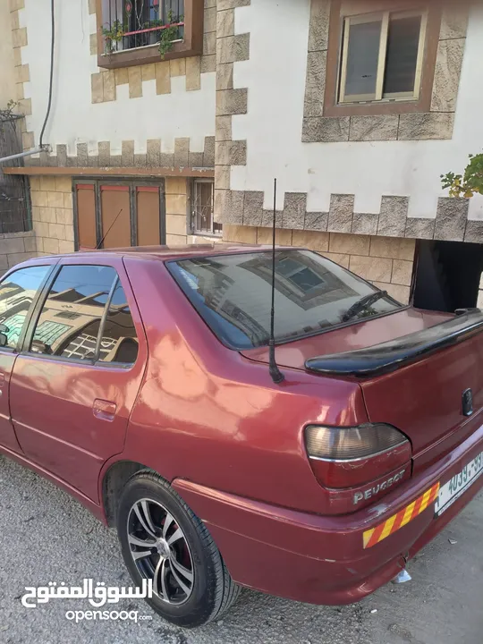 بيجو 306 بدون حوادث والشرط عالفحص غير وماطور الف صيانه دوريه من كلشي