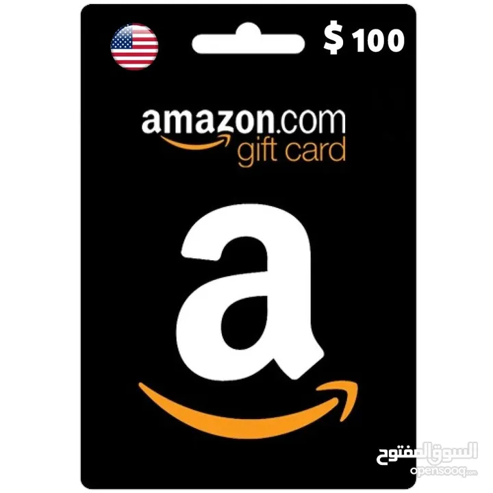 بطاقات امازون  Amazon 100$ Gift Card