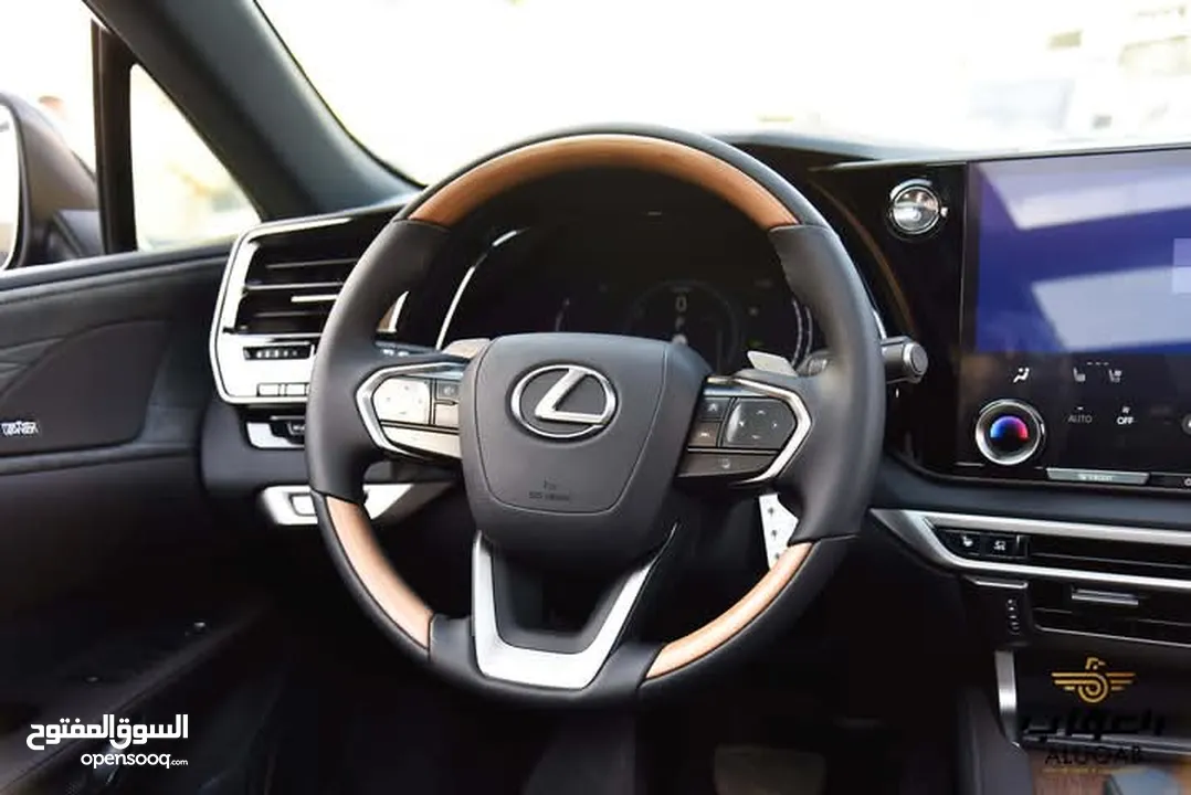 لكزس RX350 L2 2024 مع الميزات المتطورة والفخمة لون اسود ميتالك مميز