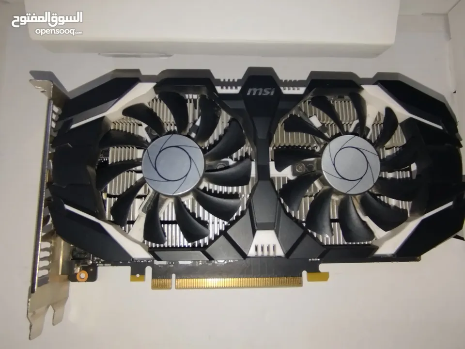 موجود كرت شاشة gtx1050 msi 2fan 2g