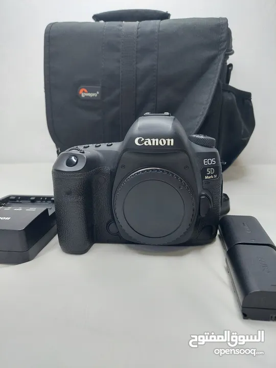 للبيع كامير canon 5d mark 4 -عداد الشتر 27 الف. -الكاميرا وكالة نظيفة جدا استخدام شخصي. (شنتة+بطارية