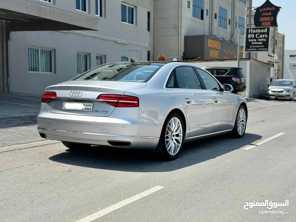 Audi A8L 2015 (Silver)