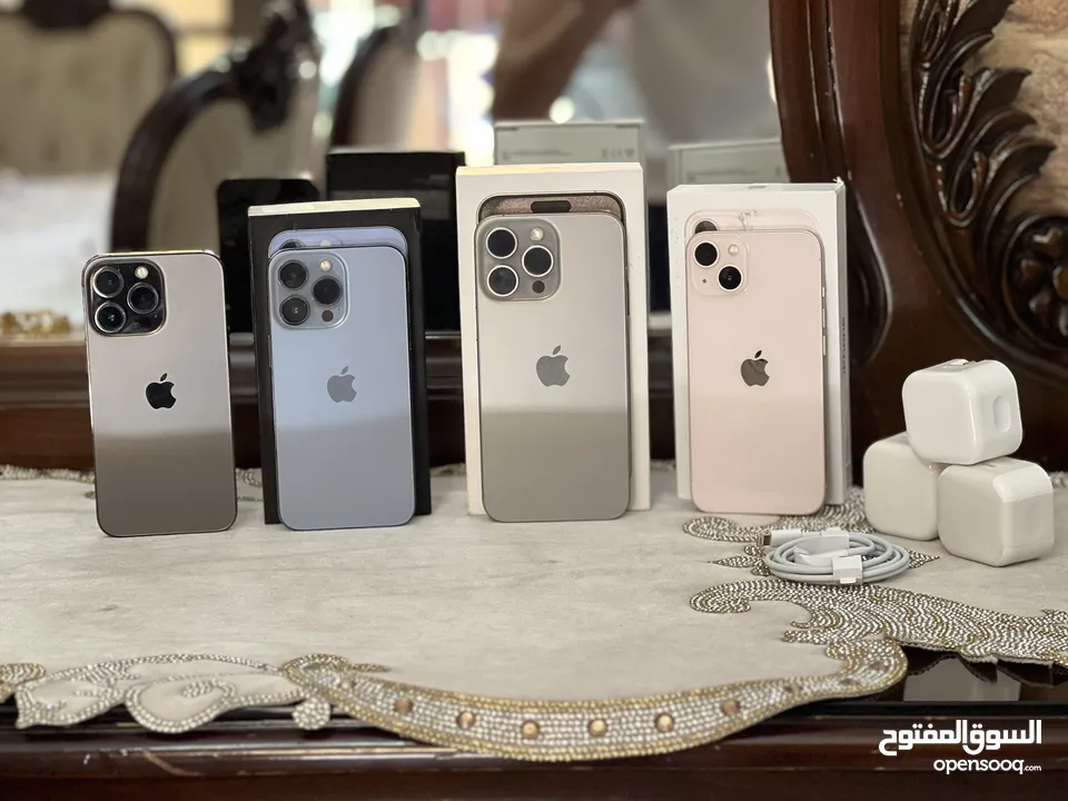 متوفر آيفونات ايفون 13 ايفون 13برو ايفون 13بروماكس ايفون 15برو ماكس للمزيد من المعلومات