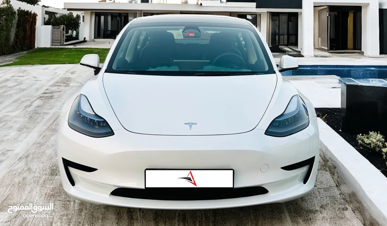 AED 2,545 PM  TESLA MODEL 3 2023  GCC SPECS  UNDER WARRANTY  LOW MILEAGE