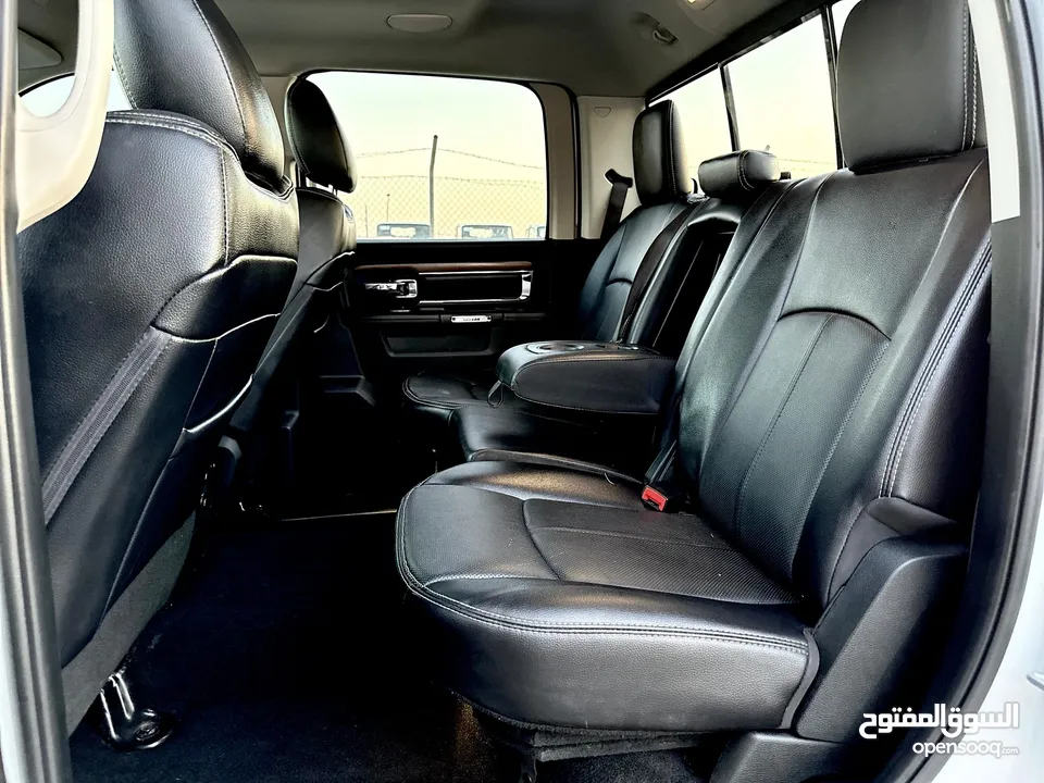 Ram 1500 ecodiesel Laramie 4x4 2017 فحص ، كلين ، تيربو ديزل ، مميز