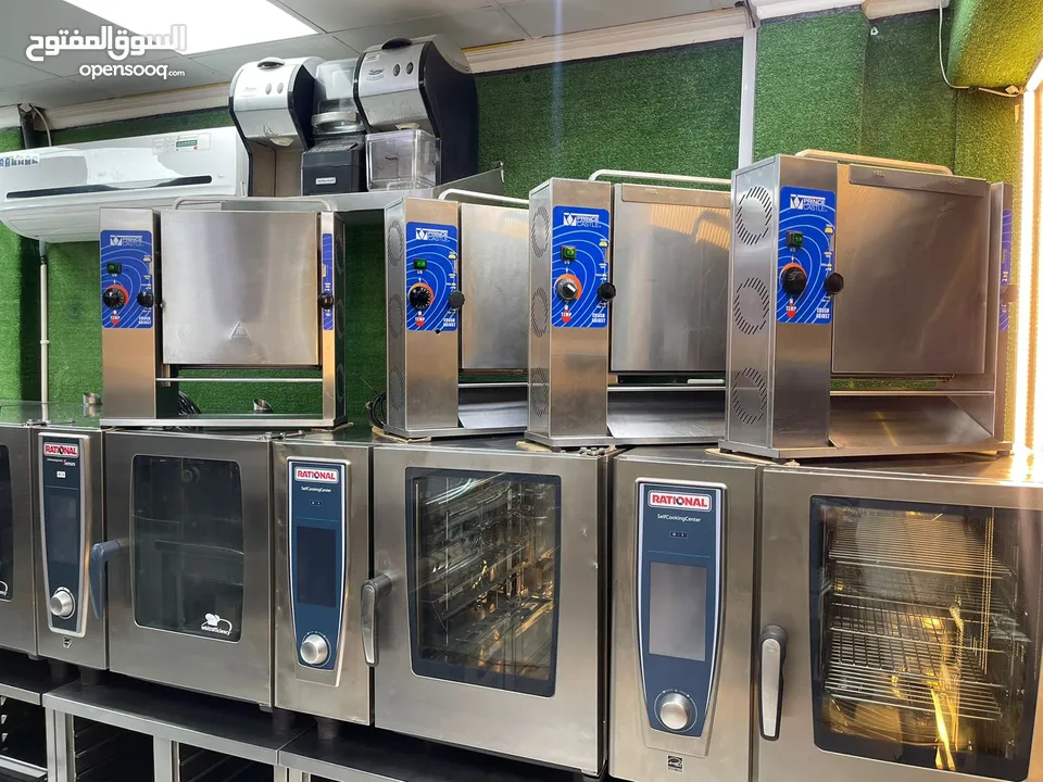 RATIONAL 6 TRAYS GAS COMBI OVEN