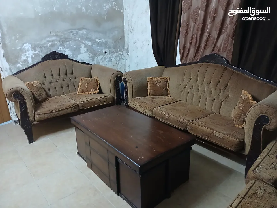 كنب موريس 7 مقاعد مع الطاولة