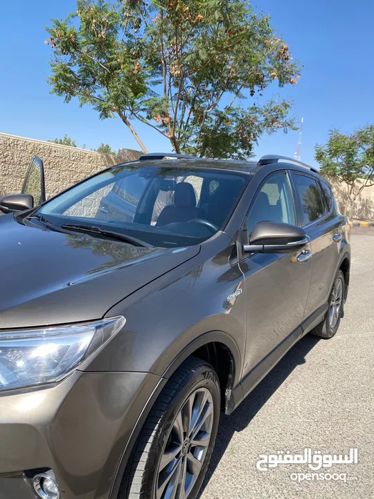 للبيع_تويوتا RAV 4هايبرد ليمتيد 2017 وارد الوكالة (المركزية) مالك أول
