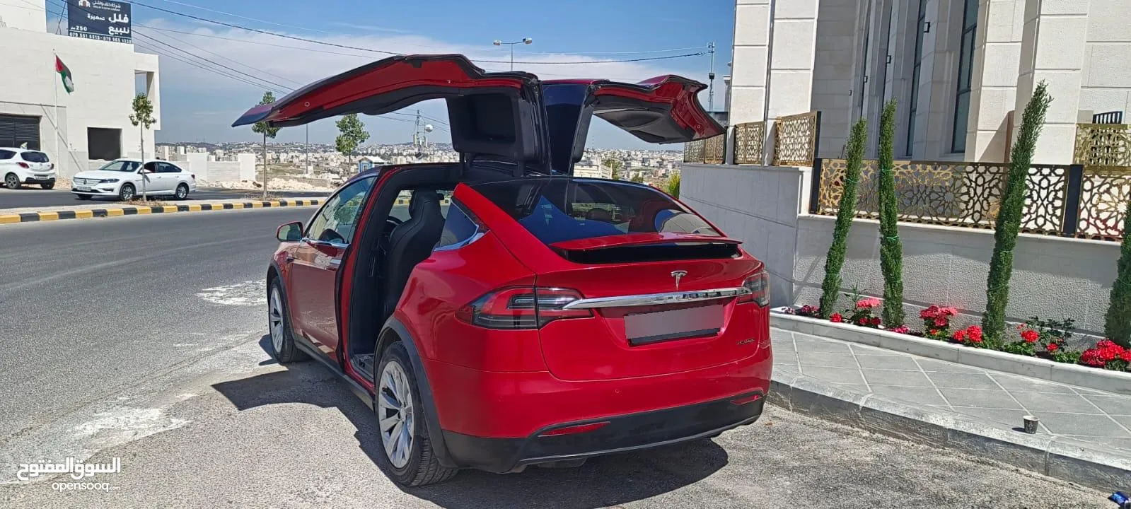 Tesla model x 75D 7 مقاعد