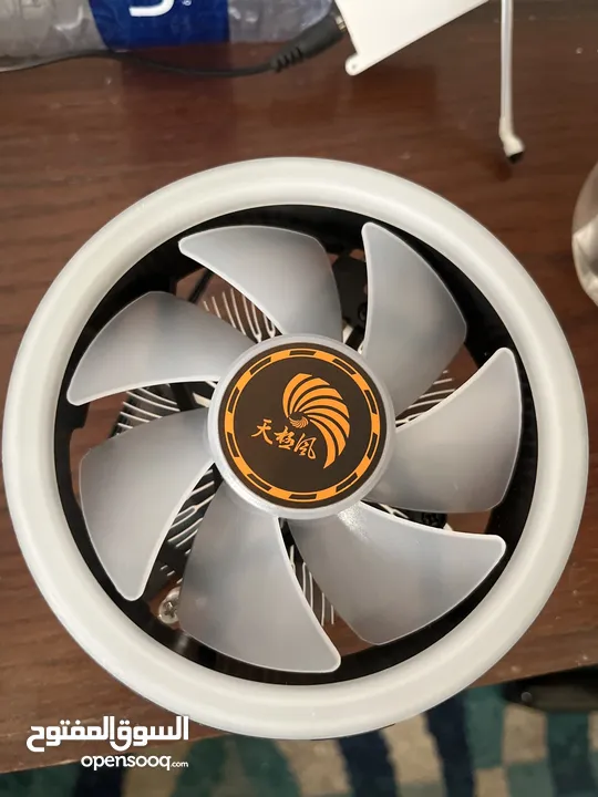مروحة تبريد  معالج rgb بسعر حرق