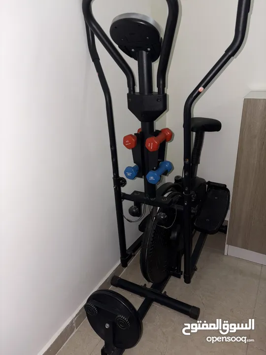 جهاز تريدميل world fitness مستعمل للبيع
