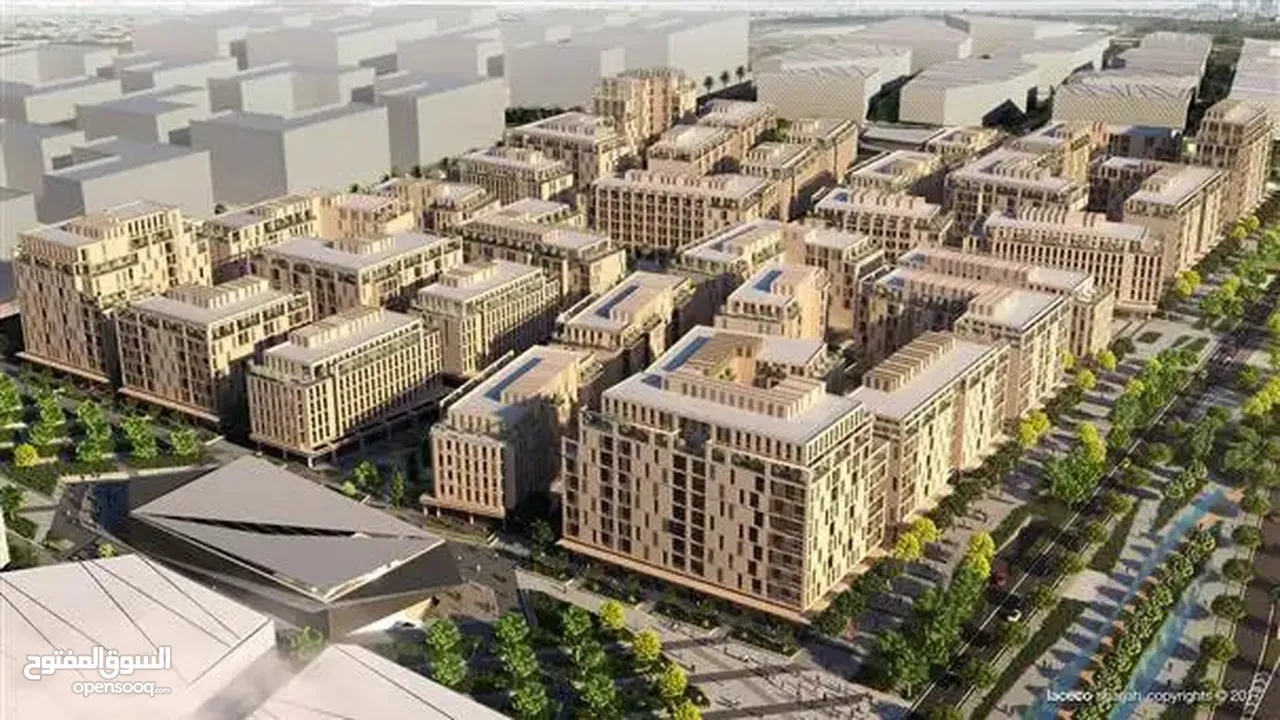 شقة غرفة وصالة - الممشى الشارقة بجانب المدينة الجامعية و الزاهية سيتي سنتر ( المطور العقاري - ألف )