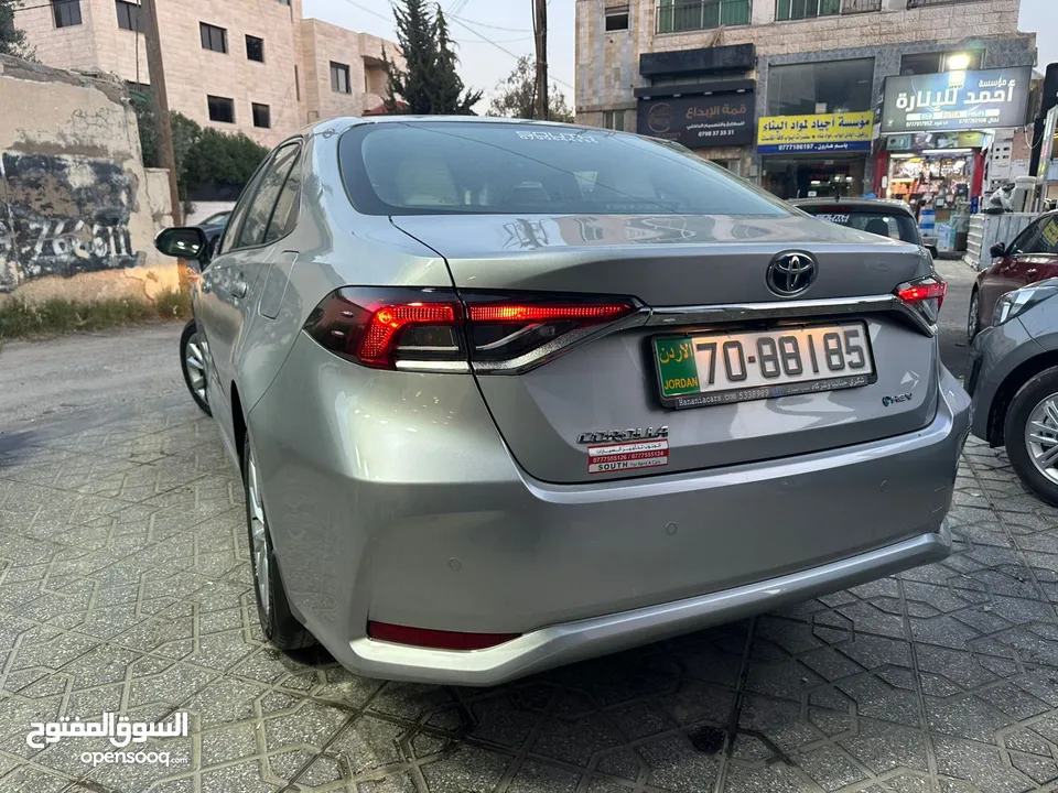 استأجر الان تويوتا كورولا موديل 2025 فل كامل اضافات هايبرد عداد زيرو باقل الاسعار فقط من الجنوب