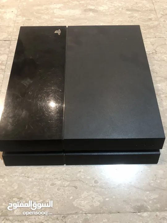 Playstation 4 with controller and 2 games for sale