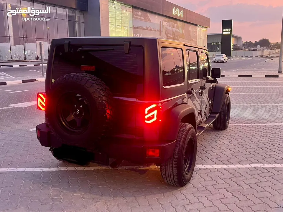 Jeep wrangler V6 sport Gcc 2018 price 84,000 A