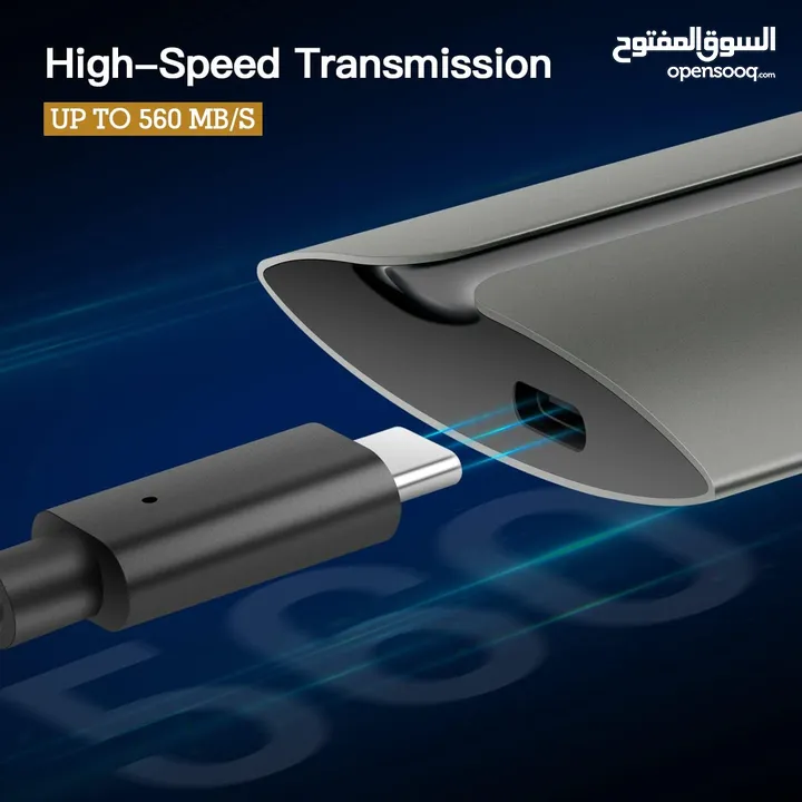 هارديسك خارجي تصميم ضد تلف البيانات من هيكسيمي Hiksemi Shield Portable SSD 320GB - 2TB USB3.2