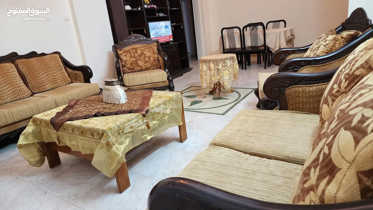 شقه مفروشه للايجار في منطقه العامريه بنابلس