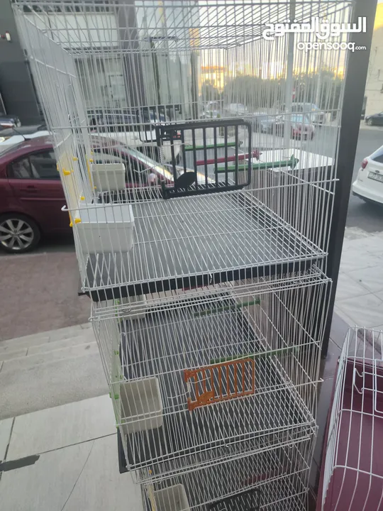 مطير طيور حجم كبير يتسع الى جوز وافراخ ، او عدد كبير من الطيور