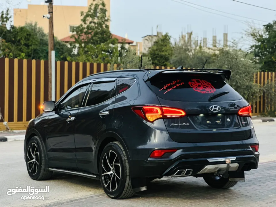 هونداي سنتافي 2016 فل الفل مسكرر ركززز الجب بووية شركةة بالكامل مطور جير بنايلون والسعر حرق لحق حالك