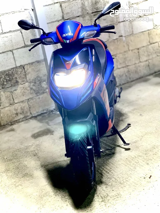ابريليا SR150 وكالة 2023 ABS للبيع بسعر ممتاز جدا...
