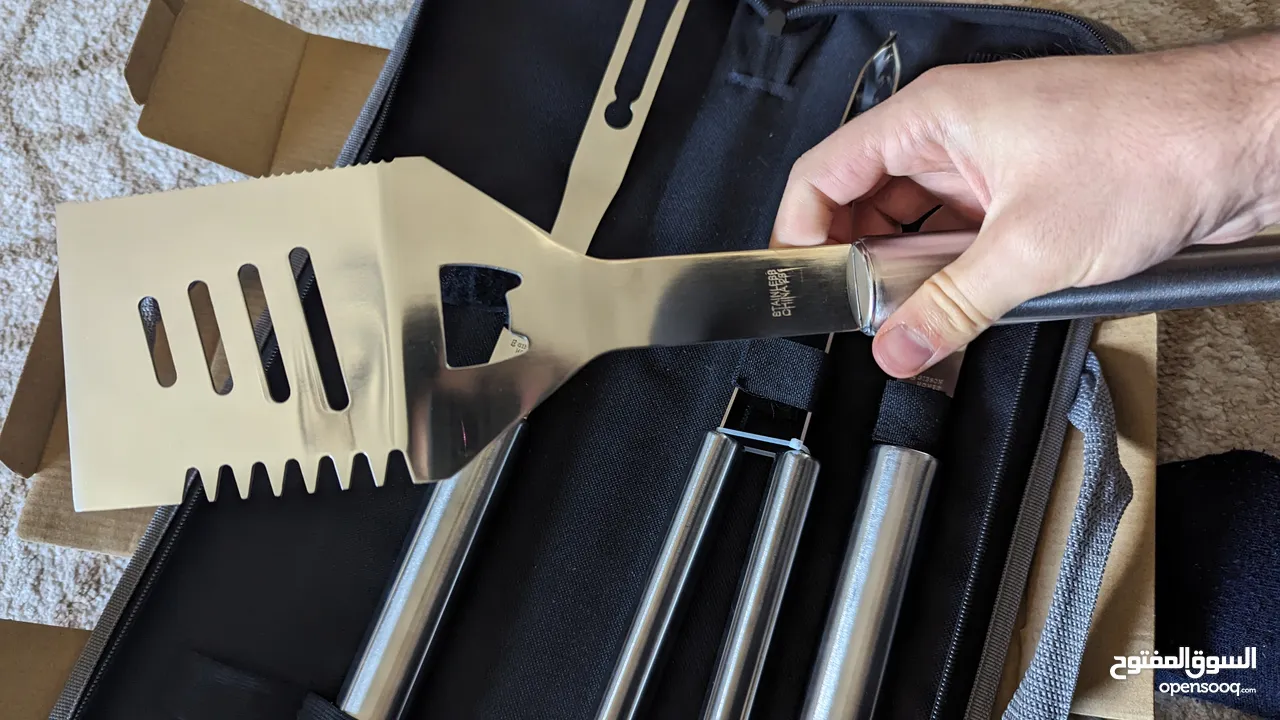 عدة ادوات شوي امريكية جيبسون BBQ Grill Set Gibson جديدة غير مستعمل