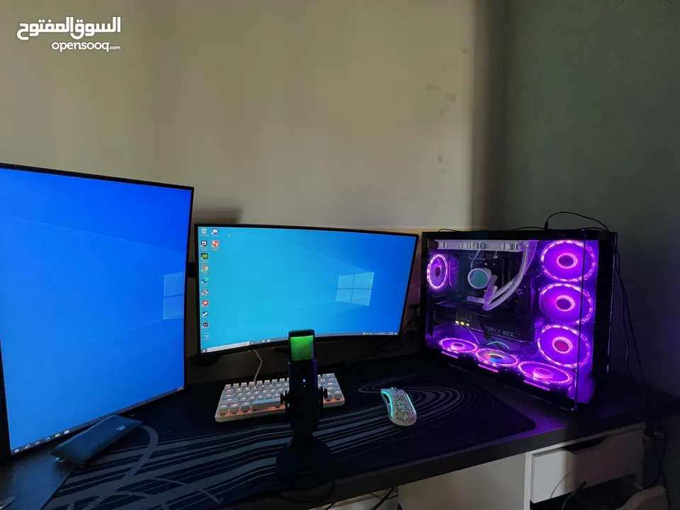 Pc gaming بيسي جيمنج شبه جديد