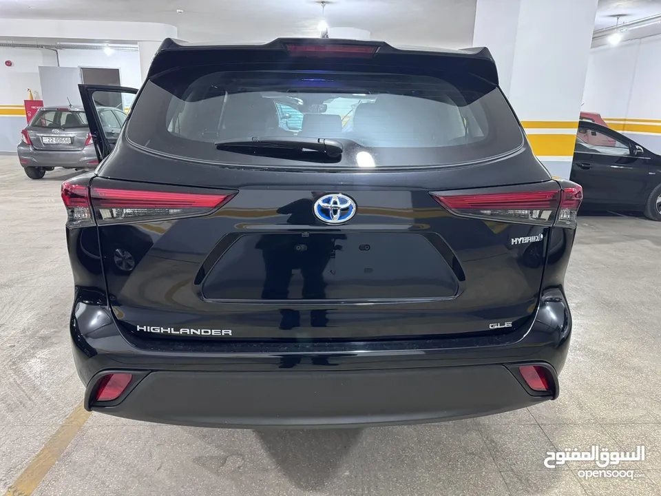 Toyota highlander gle 2023 وارد و كفالة الوكيل