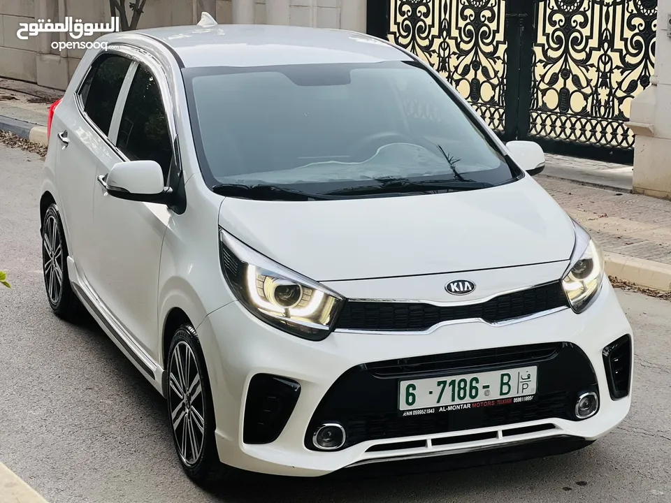 كيا بيكانتو  Gt line اصل فل الفل عدا فتحه 2019