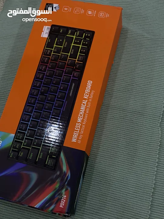 Wireless Mechanical Keyboard  كيبورد الاسلكية