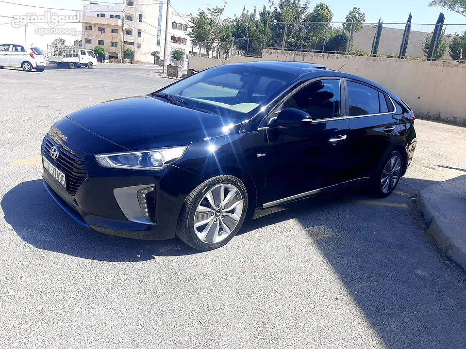 هيونداي ايونيك هايبرد استخدام شخصي فل مع فتحه موديل 2019 بسعر مناسب