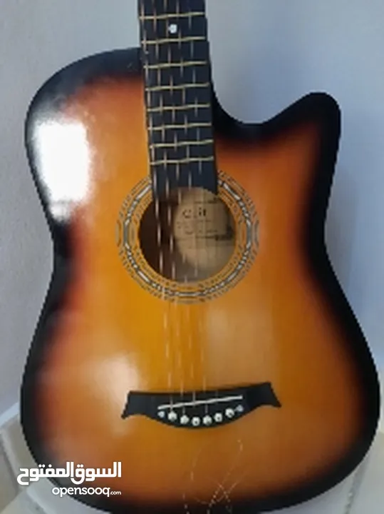 جيتار aucastic with original  3 bronze strings