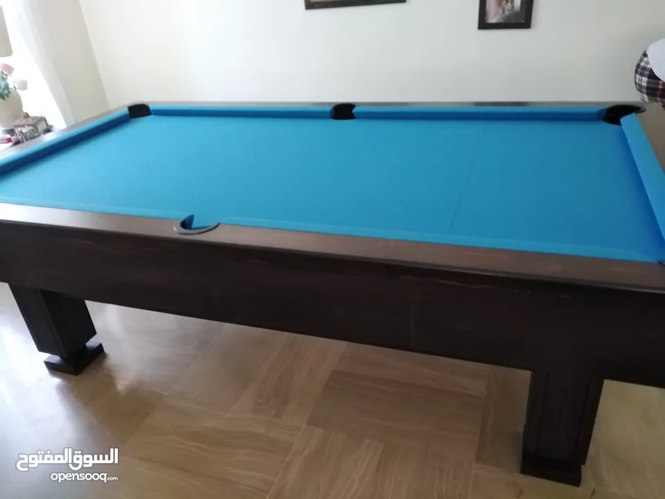 طاولات بلياردو جديده للبيع