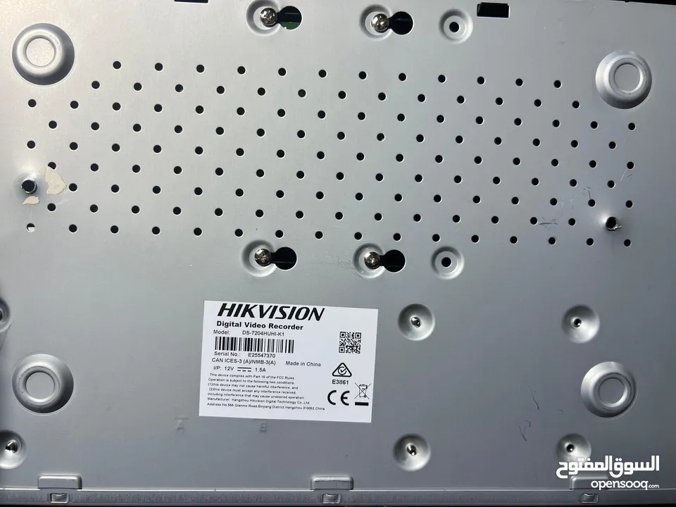 DVR Hikvision  دي في ار للكاميرات