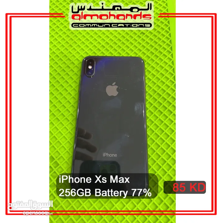 iPhone xs Max 256GB Battery 77%