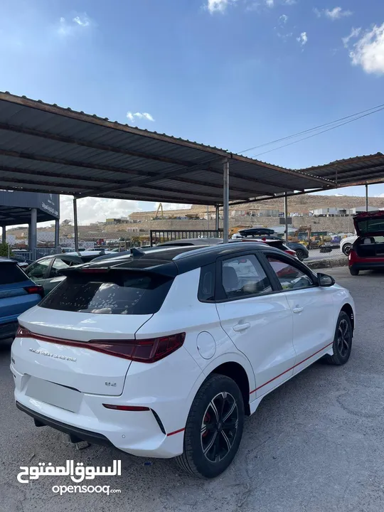 BYD  E2 2020 البطارية الكبيرة 48 كيلو واط ممشى قليل فحص كامل حره جديد جمرك جديد