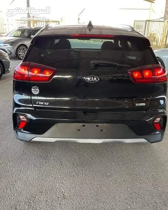 كيا نيرو 2020 اسود فحص كامل 7 جيد البيع بسعر مغري مجمرك او بدون
