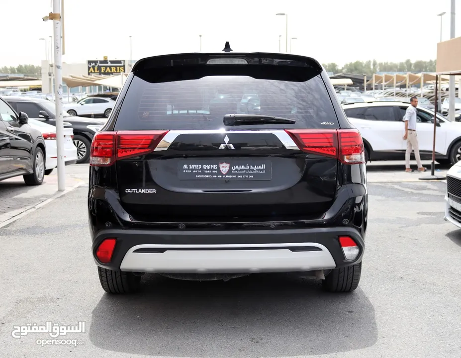 MITSUBISHI OUTLANDER 4WD 2019 GCC EXCELLENT CONDITION WITHOUT ACCIDENT