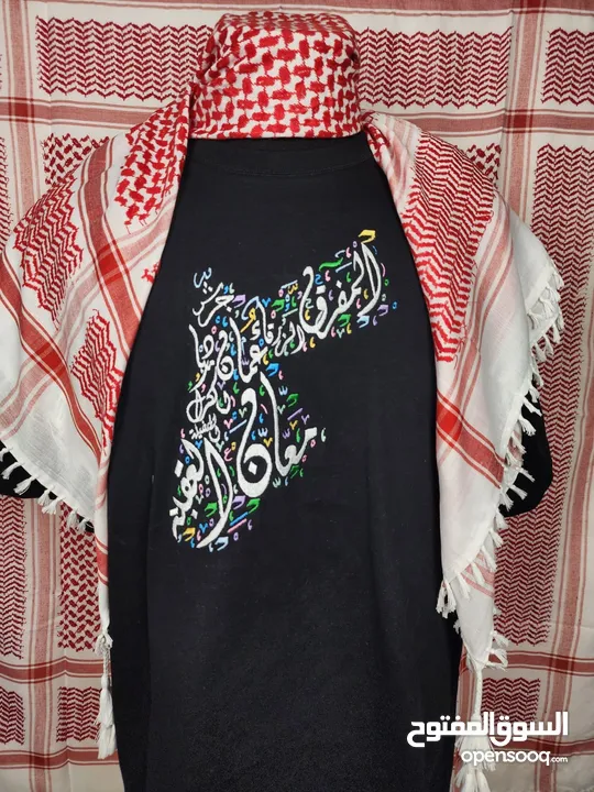 هوديات وتيشرتات مطرزه حسب الطلب بلايز وطواقي مطرزه