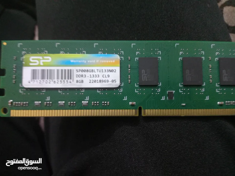 رام 8 DDR3 GB بحالة الوكالة